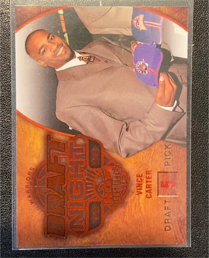 2008-09 Fleer Hot Prospects Draft Night #15 Vince Carter — front