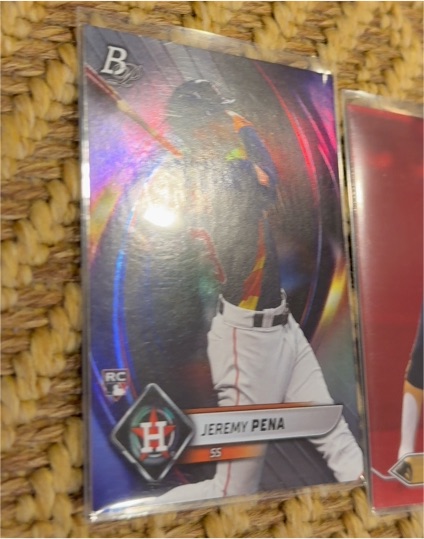 2022 Bowman Platinum #98 Jeremy Pena — front