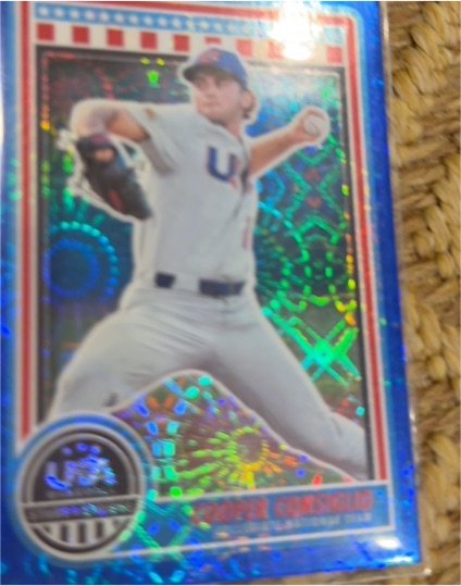 2025 Panini USA Baseball Stars & Stripes #30 Cooper Consiglio — front