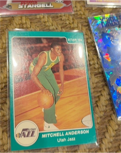 1983-84 Star #134 Mitchell Anderson — front
