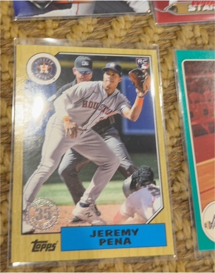 2022 Topps Update #87TBU-23 Jeremy Pena — front