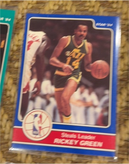 1984 Star Award Banquet #18 Rickey Green — front