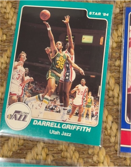 1983-84 Star #139 Darrell Griffith — front