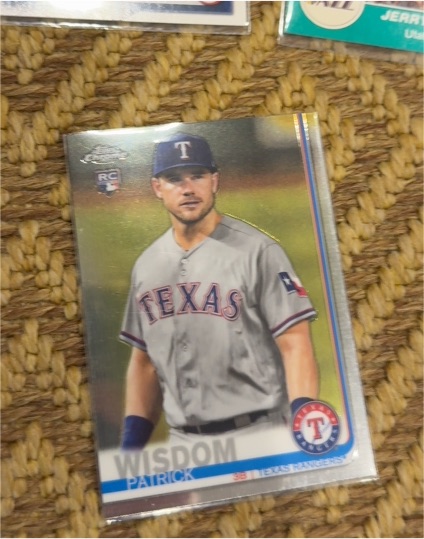 2019 Topps Chrome #146 Patrick Wisdom — front