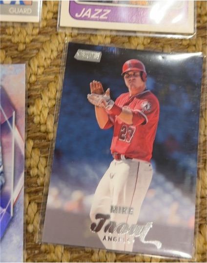 2017 Topps Stadium Club #233 Mike Trout — front