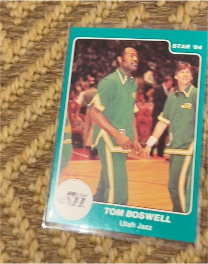 1984 Star #34 Tom Boswell — front