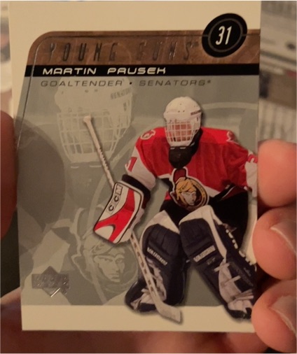 2002-03 Upper Deck Young Guns #215 Martin Prusek — front