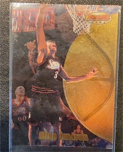 1997-98 Bowman's Best #38 Allen Iverson — front