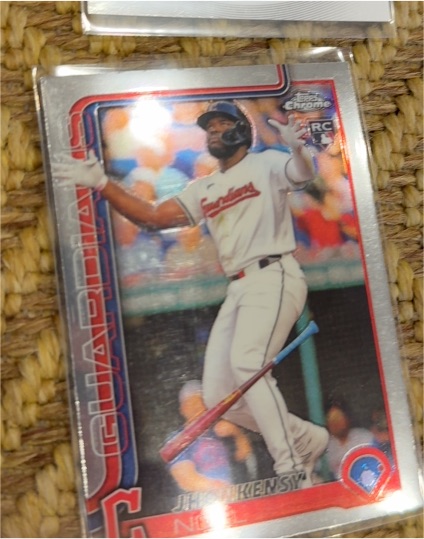 2025 Topps Chrome #291 Jhonkensy Noel — front