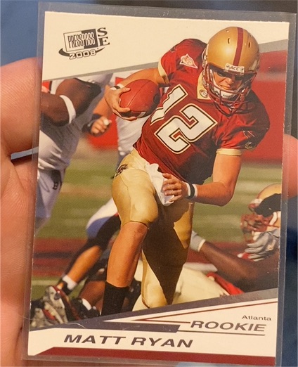 2008 Press Pass SE #12 Matt Ryan Rookie — front