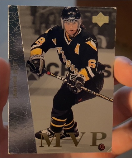 1996-97 Upper Deck Collector's Choice MVP #UD43 Jaromir Jagr — front