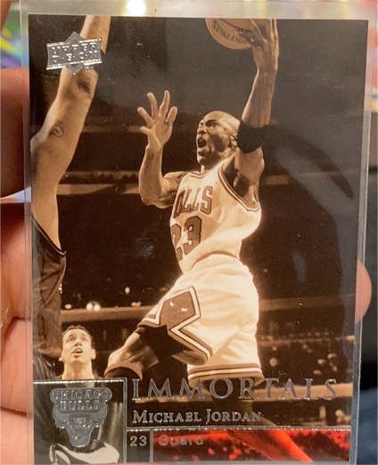 2008-09 Upper Deck Immortals #23 Michael Jordan — front