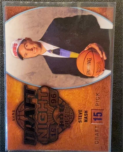2008 Fleer Hot Prospects #106 Steve Nash Draft Night — front