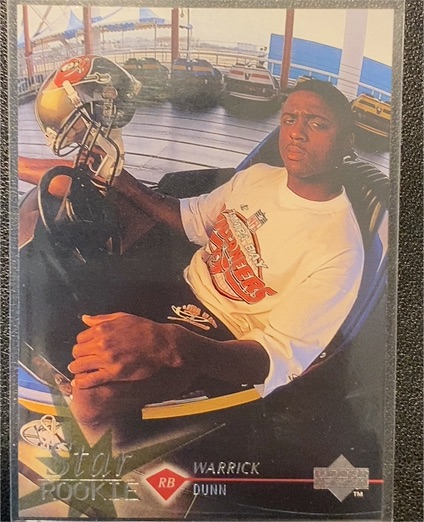 1997 Upper Deck #11 Warrick Dunn — front