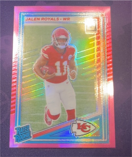 2025 Panini Donruss #321 Jalen Royals — front