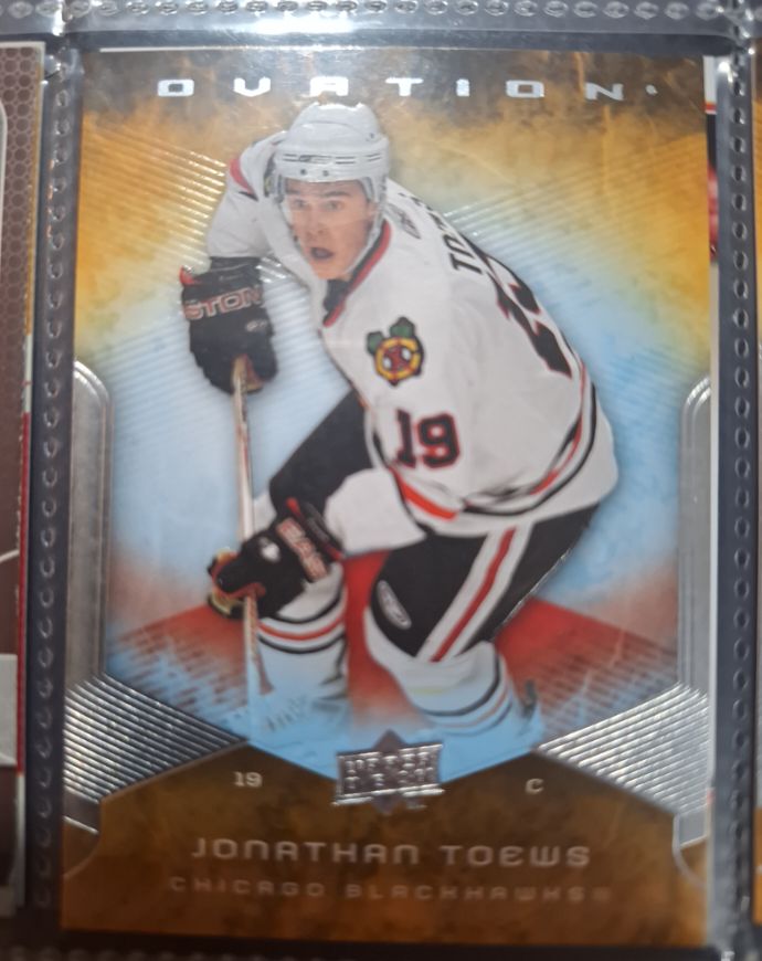 2008-09 Upper Deck Ovation #111 Jonathan Toews — front