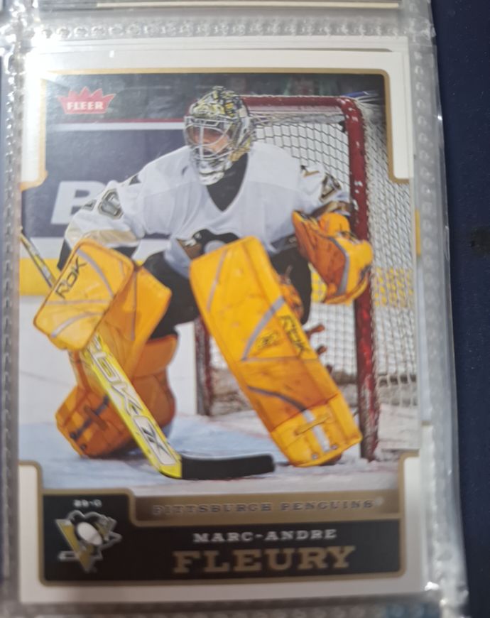 2006-07 Fleer #157 Marc-Andre Fleury — front