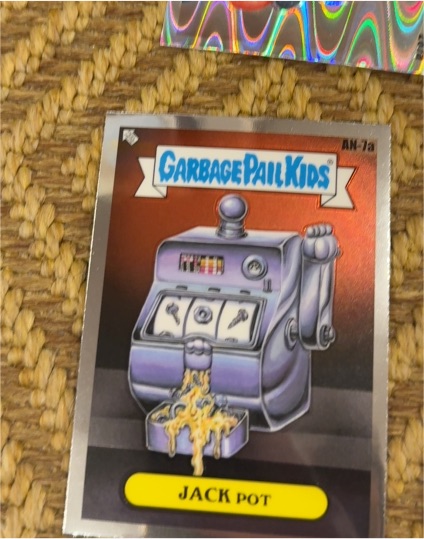 2024 Topps Garbage Pail Kids Chrome Series 7 #AN-7a Jack Pot — front