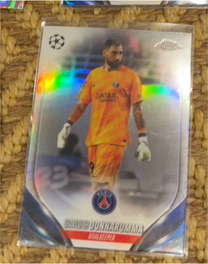 2023-24 Topps Chrome UEFA Club Competitions #181 Gianluigi Donnarumma — front