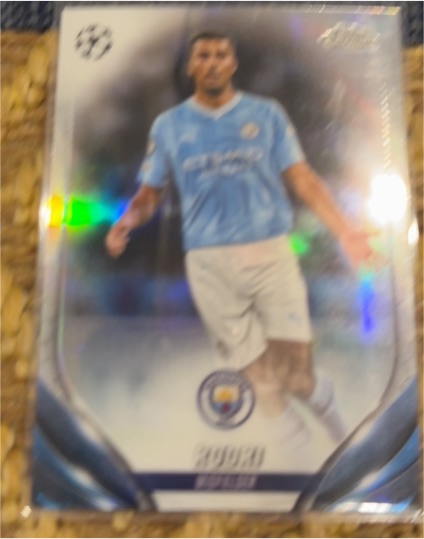2023-24 Topps Chrome UEFA Club Competitions #75 Rodri — front