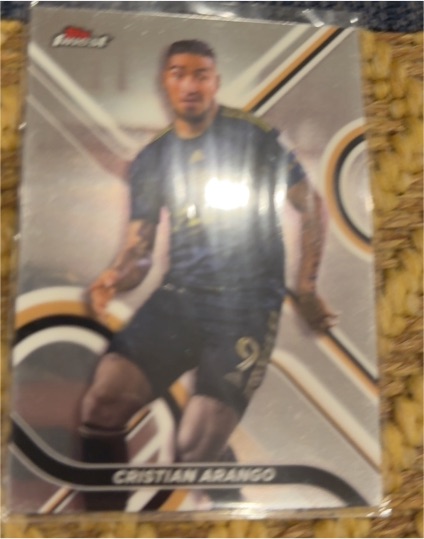 2021 Impel Soccer #1 Cristian Arango — front