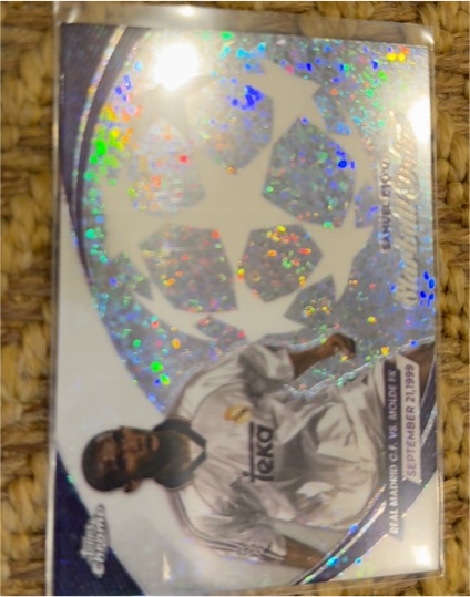 2023-24 Topps Chrome UEFA Starball Debut #SD-11 Samuel Eto'o Real Madrid — front