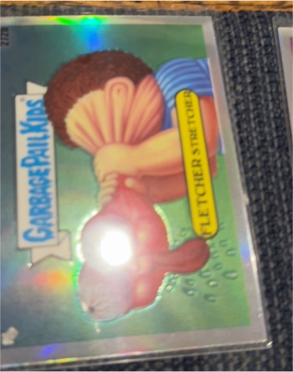 2024 Topps Chrome Garbage Pail Kids Series 7 #272b Fletcher Stretcher — front