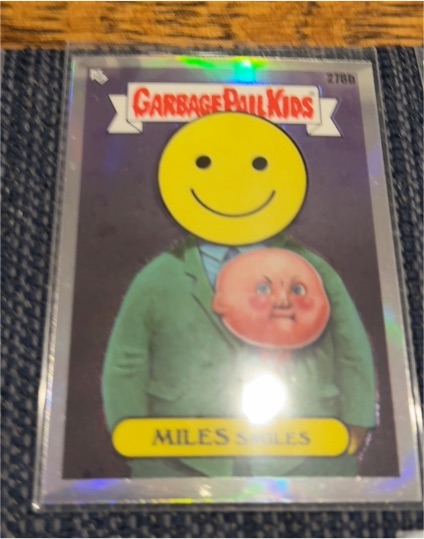 2024 Topps Garbage Pail Kids Chrome Series 7 #278b Miles Smiles — front