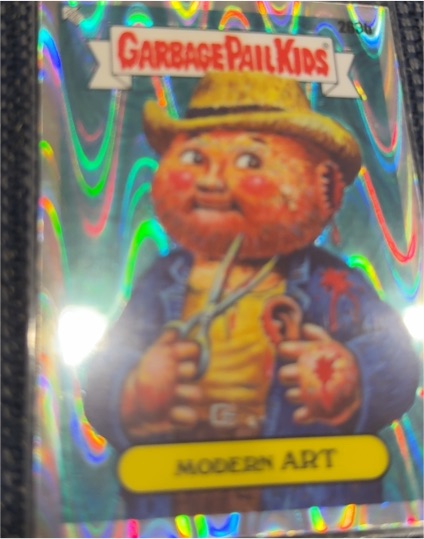 2024 Topps Chrome Garbage Pail Kids Series 7 #263b Modern Art — front