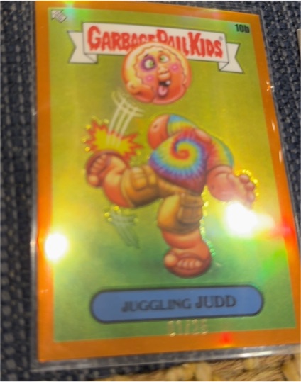 2024 Topps Chrome Garbage Pail Kids #10b Juggling Judd — front