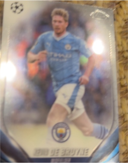 2023-24 Topps Chrome UEFA Club Competitions #85 Kevin De Bruyne — front