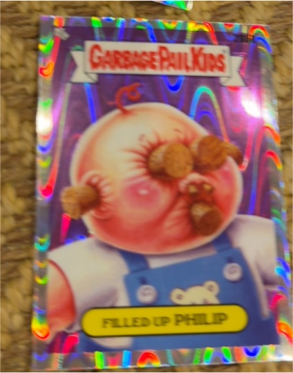 2024 Topps Chrome Garbage Pail Kids #280b Filled Up Philip — front