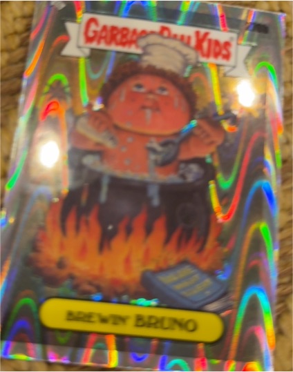 2024 Topps Chrome Garbage Pail Kids #270b Brewin Bruno — front