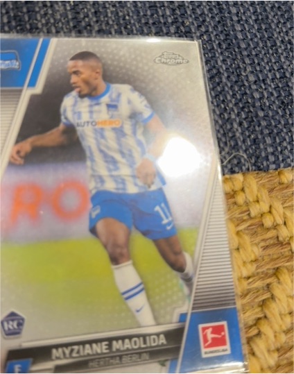 2021-22 Topps Chrome Bundesliga #10 Myziane Maolida — front