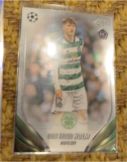 2023-24 Topps Chrome UEFA Club Competitions #8 Odin Thiago Holm — front