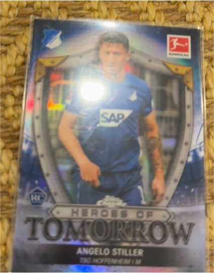 2021-22 Topps Chrome Bundesliga #HT-AS Angelo Stiller — front
