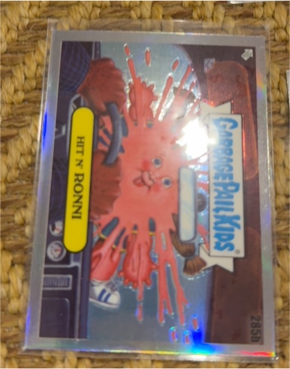2024 Topps Chrome Garbage Pail Kids #285b Hit N' Ronni — front