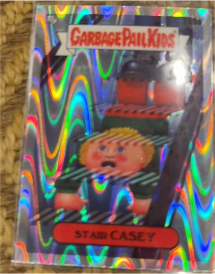 2024 Topps Chrome Garbage Pail Kids Series 7 #289a Stair Casey — front
