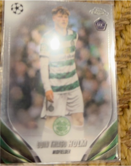 2023-24 Topps Chrome UEFA Club Competitions #8 Odin Thiago Holm — front