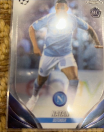 2023-24 Topps Chrome UEFA Club Competitions #199 Khvicha Kvaratskhelia Napoli — front