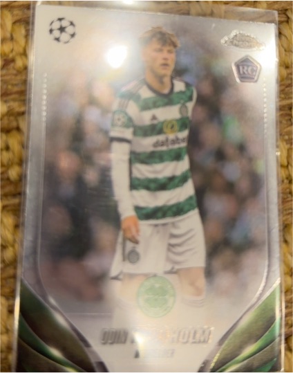 2023-24 Topps Chrome UEFA Club Competitions #8 Odin Thiago Holm — front