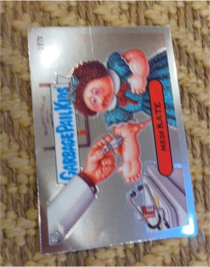 2024 Topps Chrome Garbage Pail Kids Original Series 7 #287b Medi Kate — front