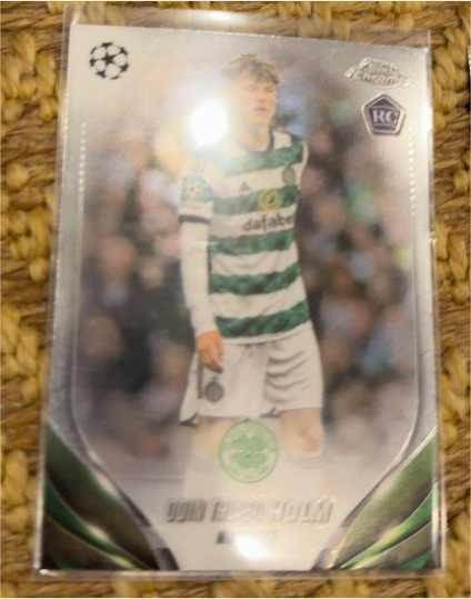 2023-24 Topps Chrome UEFA Club Competitions #8 Odin Thiago Holm — front