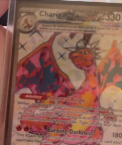 2023 Pokémon Scarlet & Violet #056 Charizard EX Black Star Promo — front