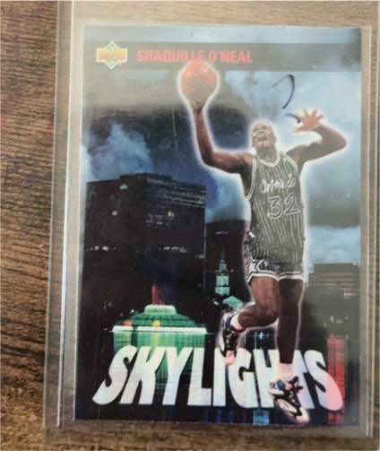 1993-94 Upper Deck #469 Shaquille O'Neal Skylights — front
