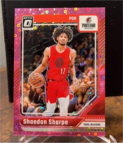 2024-25 Panini Donruss Optic #175 Shaedon Sharpe — front