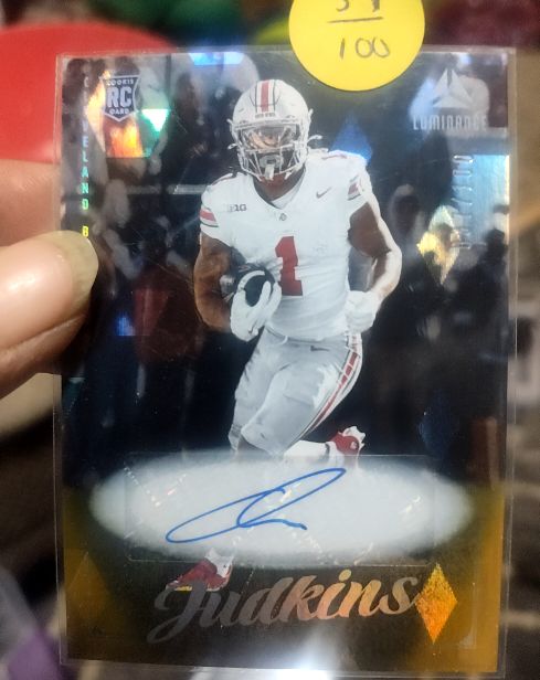 2025 Panini Luminance #89 Quinshon Judkins — front