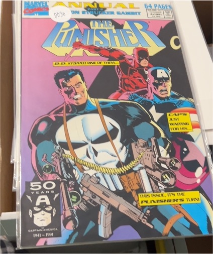 The Punisher Annual #4 (1991) Marvel Comics — front