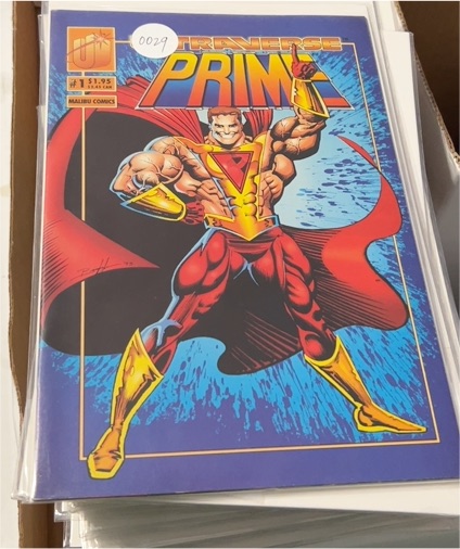 Prime #1 (June 1993 Malibu Comics) — front