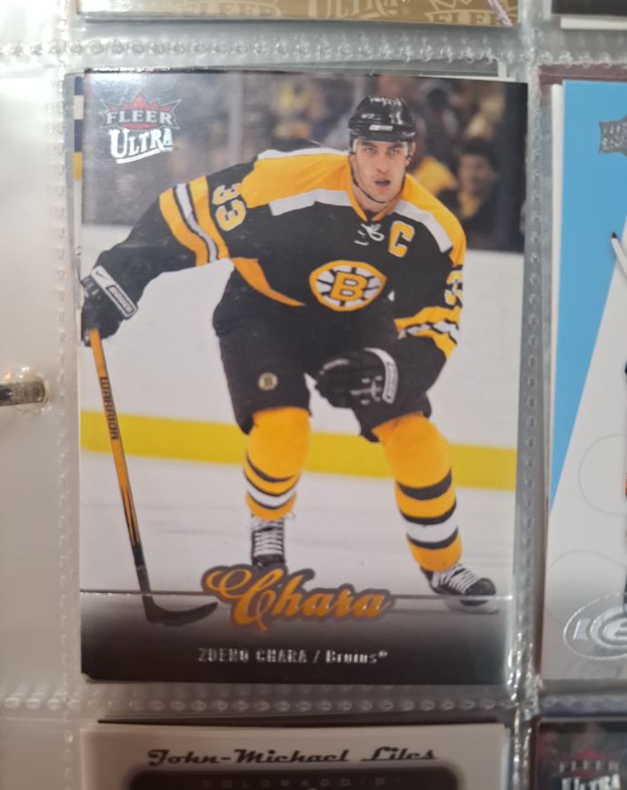 2007-08 Fleer Ultra #185 Zdeno Chara — front